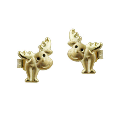 earrings elk 9k gold - BeautyMax Elite