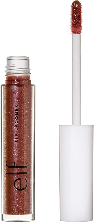 e.l.f. Lip Lacquer, Moisturizing, Shiny, Non-Sticky, Long Lasting, Provides Maximum Color, Glides On, Love Bite 2.5Ml