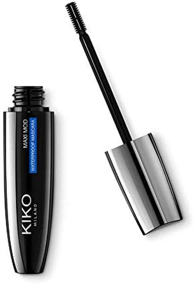 Kiko Milano Maxi Mod Waterproof Mascara | Waterproof Mascara with Mini Brush for a Maxi Definition - and Volume-Enhancing Effect