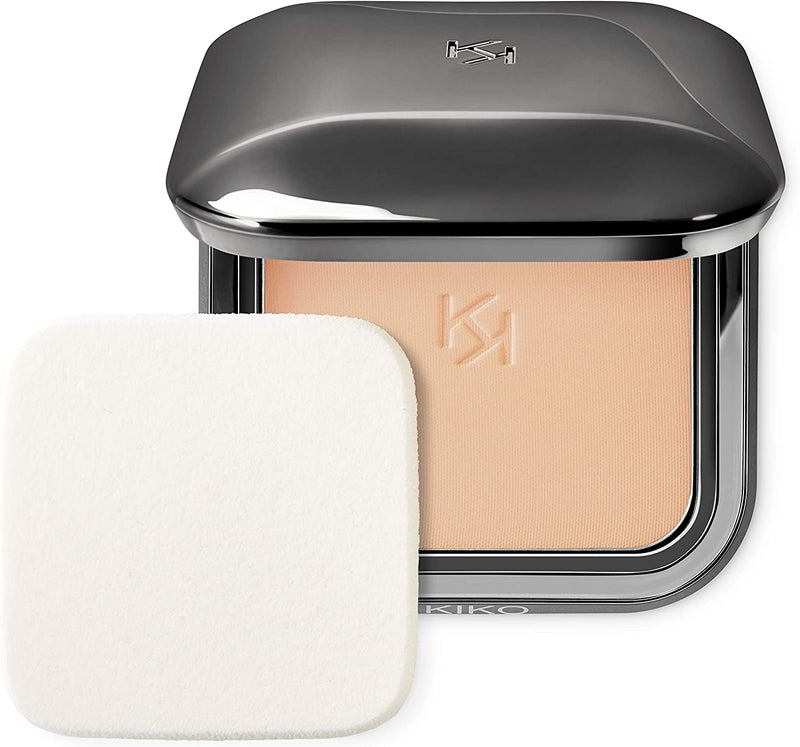 KIKO Milano Weightless Perfection Wet and Dry Powder Foundation N40 | Smoothing Pressed Powder Foundation with a Matte Finish and SPF 30