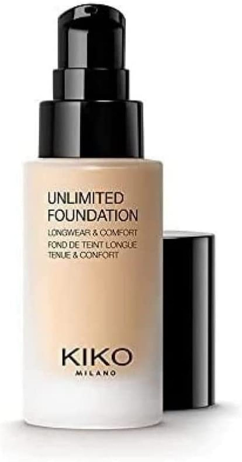 Kiko Milano Unlimited Foundation 1. 5G | Long-Lasting Liquid Foundation