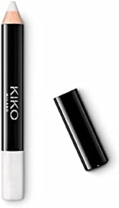 Kiko Milano Smart Fusion Creamy Lip Crayon 01 | On-The-Go Pencil Lip Gloss