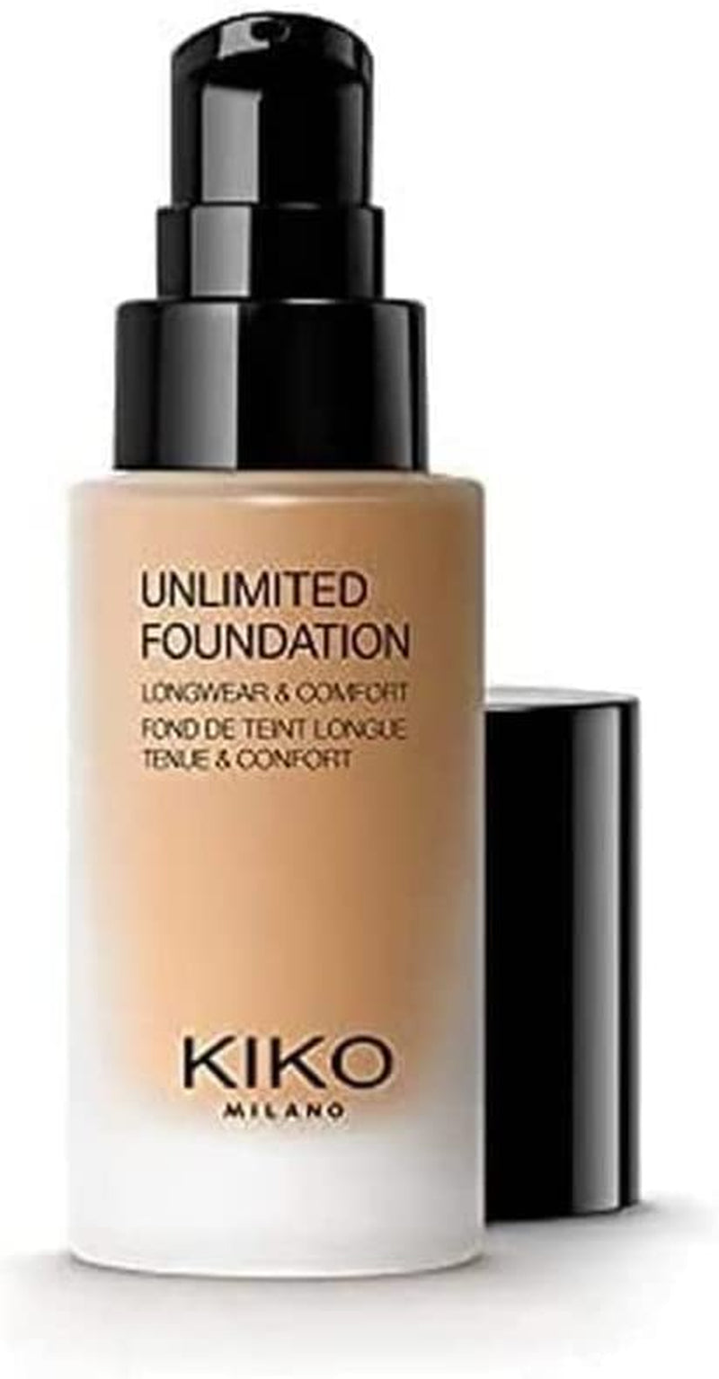 Kiko Milano Unlimited Foundation 8N | Long-Lasting Liquid Foundation