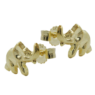 earrings elephants 9kt gold - BeautyMax Elite