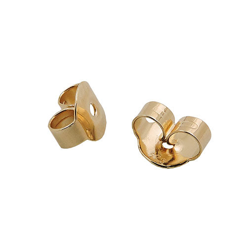 butterfly friction back - replacement part for stud earrings 9ct gold - BeautyMax Elite