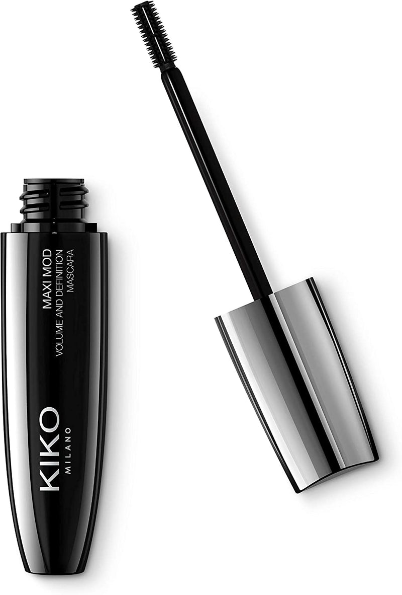 Kiko Milano Maxi Mod Volume & Definition Mascara | Mascara with Mini Brush for a Maxi Definition- and Volume-Enhancing Effect