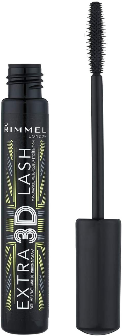 Rimmel Extra 3D Lash Volumising Mascara, 8Ml