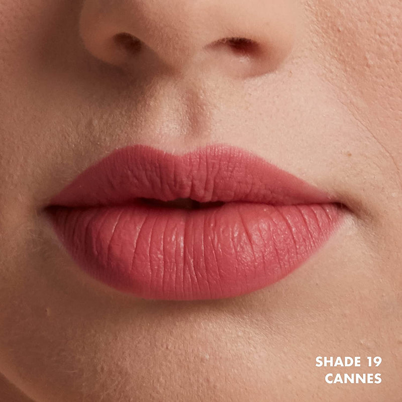 Soft Matte Lip Cream, Creamy and Matte Finish, Highly Pigmented Colour, Long Lasting, Vegan Formula, Shade: Cannes