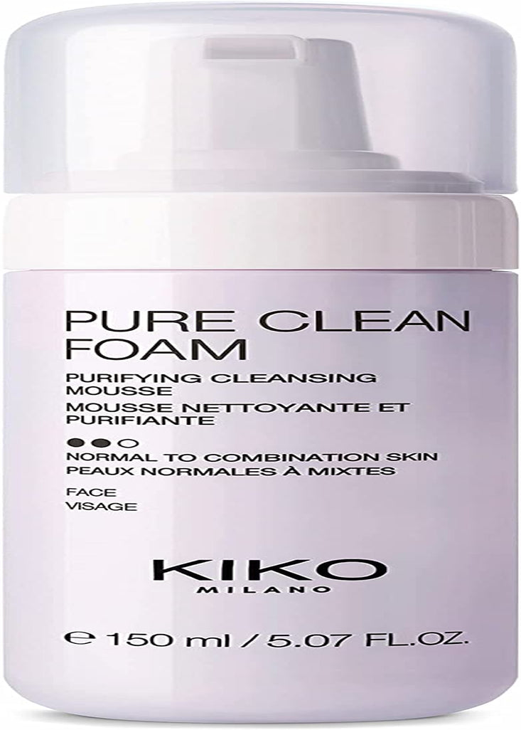 KIKO Milano Pure Clean Foam | Purifying Face Cleansing Mousse