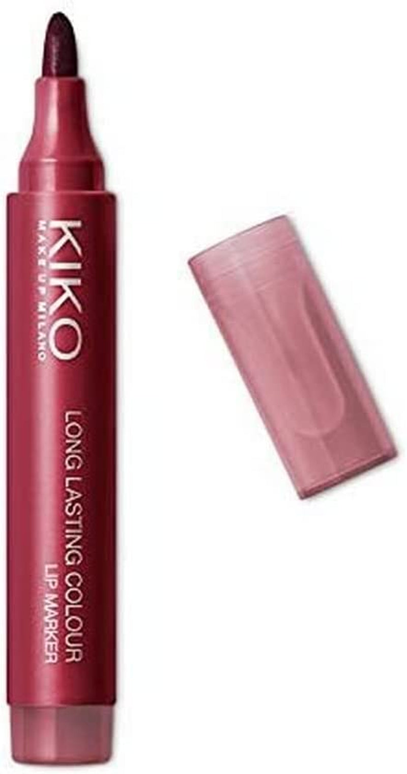 KIKO Milano Long Lasting Colour Lip Marker 106 | No Transfer Lip Marker with a Natural Tattoo Effect and Extremely Long-Lasting Wear (10 Hours)