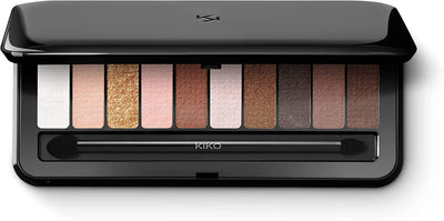 KIKO Milano Soft Nude Eyeshadow Palette 02 | Palette with 10 Multi-Finish Eyeshadows: Pearly, Matte and Metallic