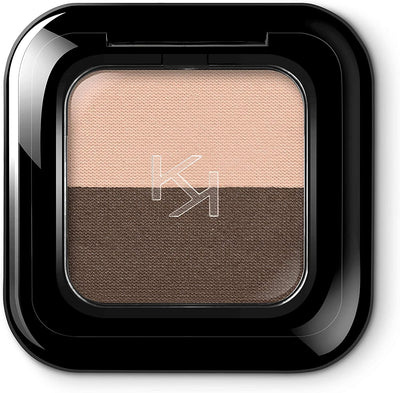 KIKO Milano Bright Duo Eyeshadow 02 | Duo Eyeshadow with Rich, Intense Colour Payoff
