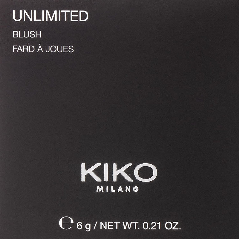 Kiko Milano Unlimited Blush 06 | Long-Lasting Powder Blush with a Buildable Result