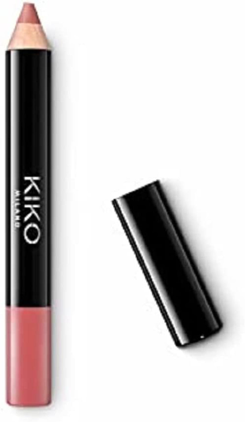 Kiko Milano Smart Fusion Creamy Lip Crayon 04 | On-The-Go Pencil Lip Gloss