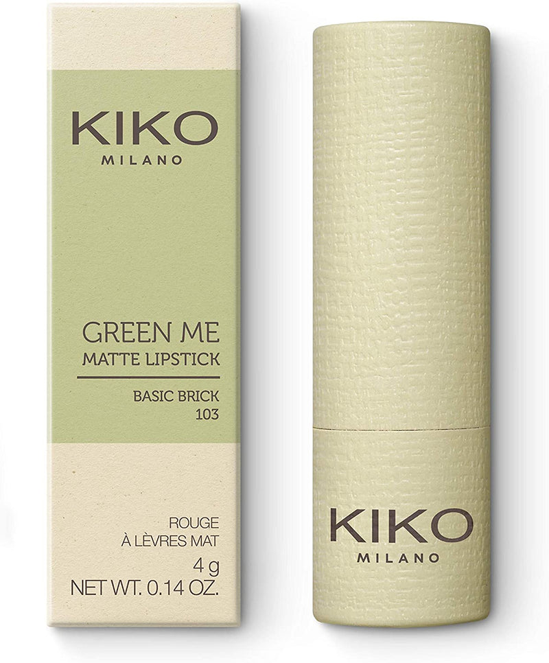 Kiko Milano Green Me Matte Lipstick 103 | Extreme Comfort Matte Lipstick