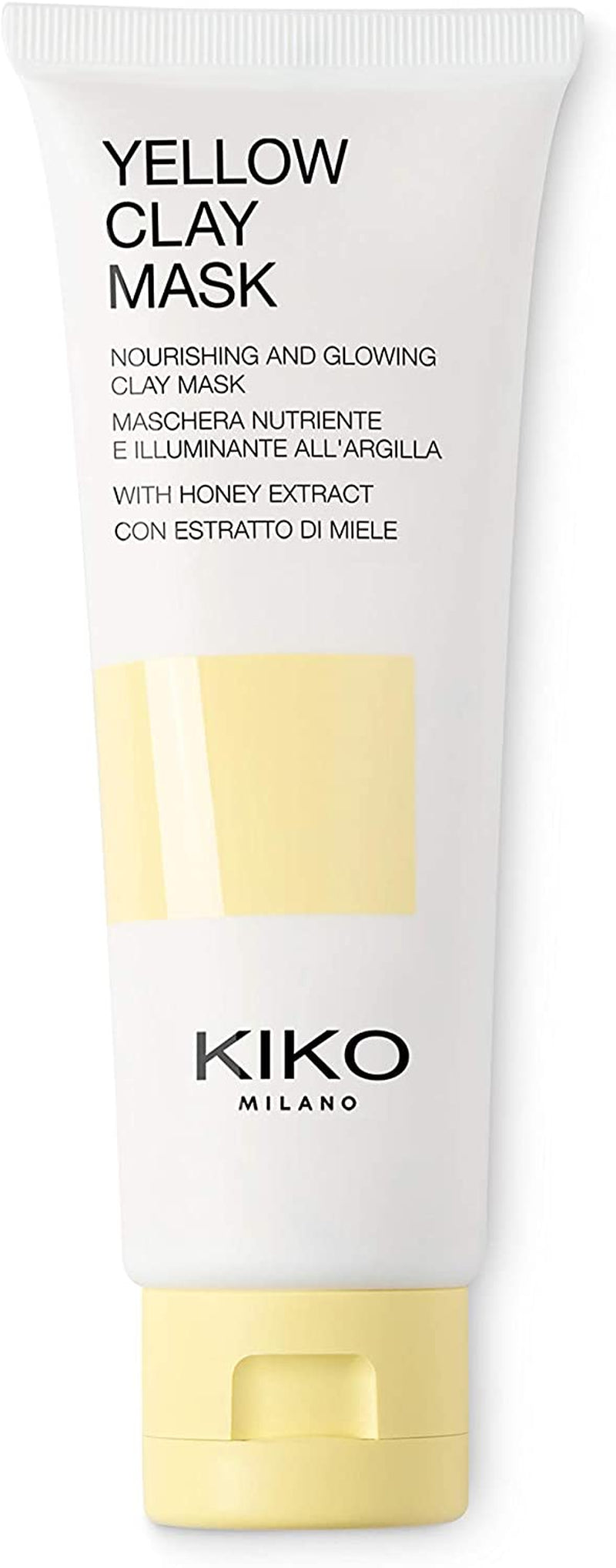 KIKO Milano Yellow Clay Mask | Nourishing and Illuminating Face Mask with Honey and Yellow Clay