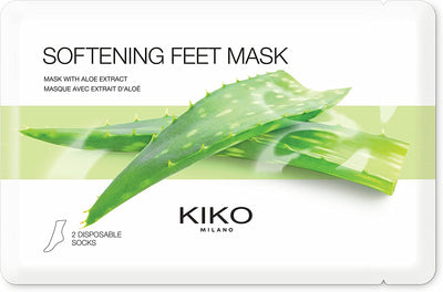KIKO Milano Softening Feet Mask | Fabric Foot Masks with Aloe Extract