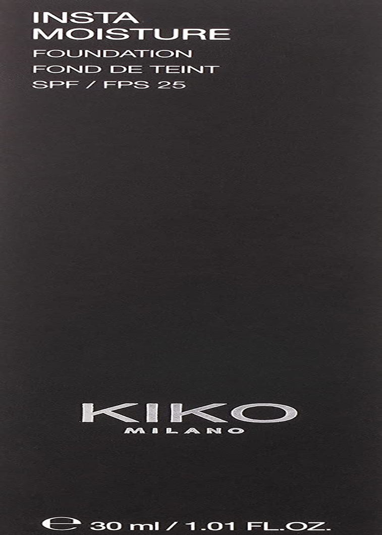Kiko Milano Instamoisture Foundation 15 - 7G | Perfecting and Moisturising SPF 25 Liquid Foundation