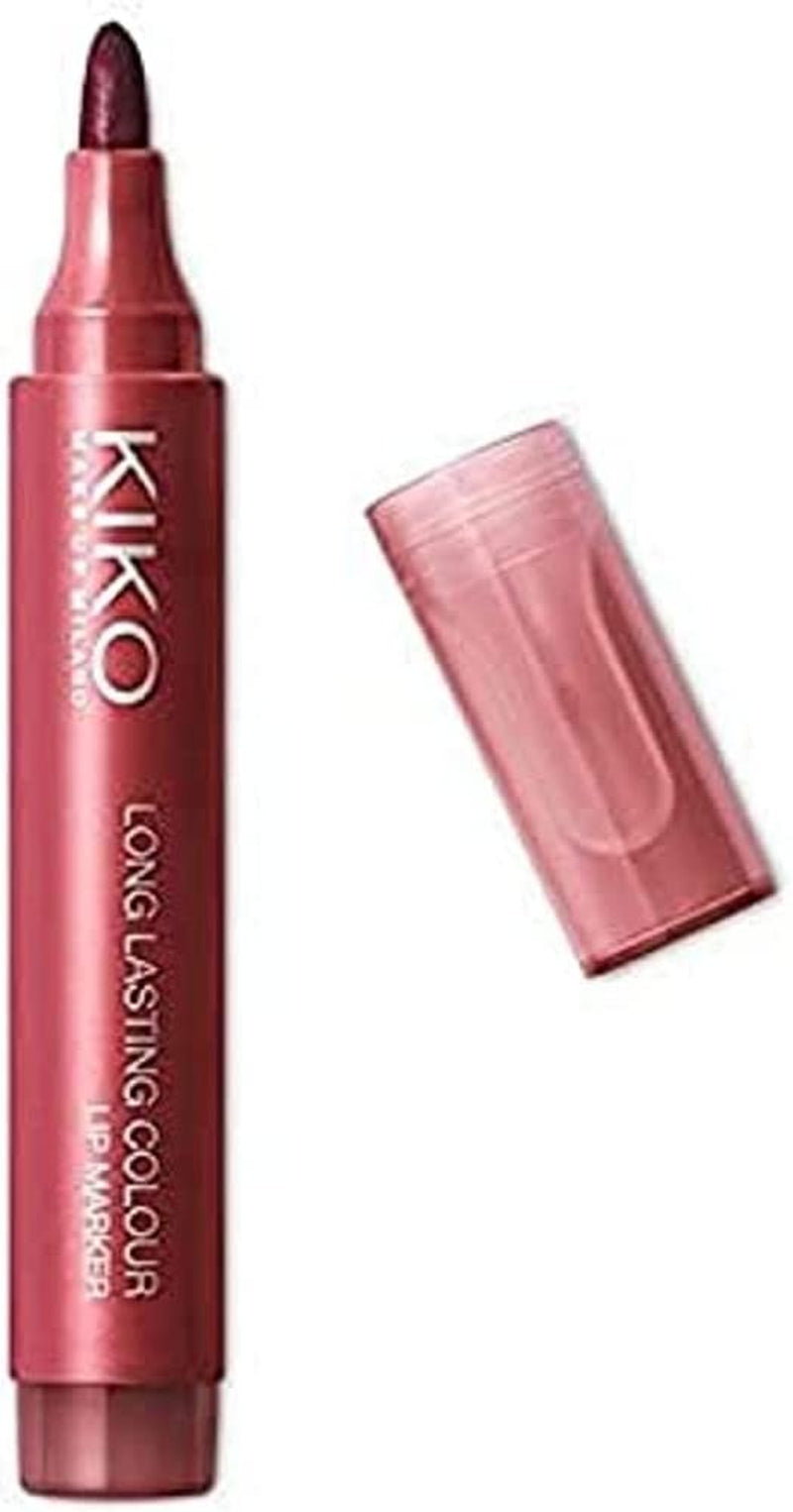 KIKO Milano Long Lasting Colour Lip Marker 104 | No Transfer Lip Marker with a Natural Tattoo Effect and Extremely Long-Lasting Wear (10 Hours)
