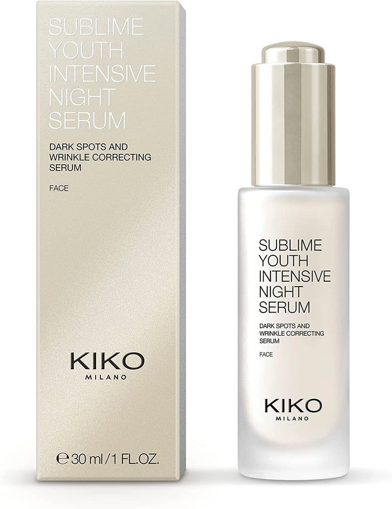 KIKO Milano Sublime Youth Intensive Night Serum | Corrective Face Serum for Blemishes and Wrinkles