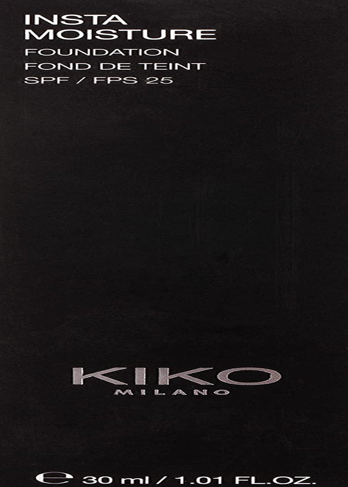 Kiko Milano Instamoisture Foundation 10 - 4. 5G | Perfecting and Moisturising SPF 25 Liquid Foundation