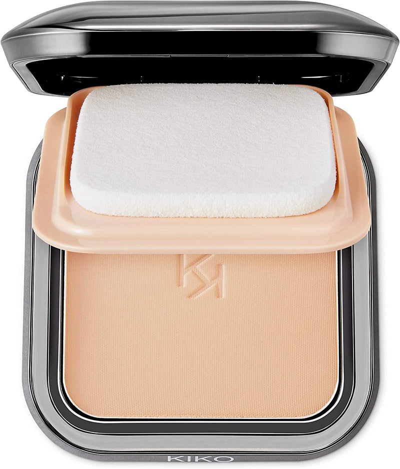KIKO Milano Weightless Perfection Wet and Dry Powder Foundation N40 | Smoothing Pressed Powder Foundation with a Matte Finish and SPF 30