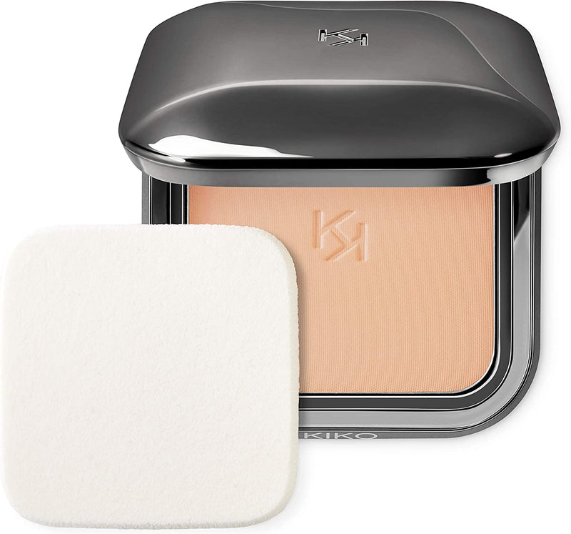 KIKO Milano Weightless Perfection Wet and Dry Powder Foundation N60 | Smoothing Pressed Powder Foundation with a Matte Finish and SPF 30