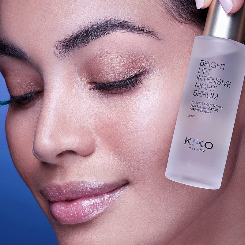 KIKO Milano Bright Lift Intensive Night Serum | Corrective Face Serum for Wrinkles with a Regenerating Effect