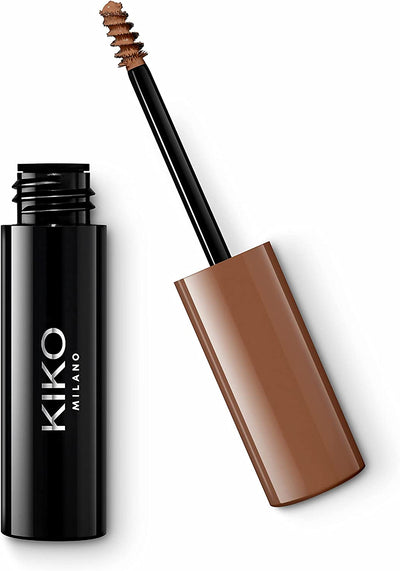 Kiko Milano Eyebrow Fibers Coloured Mascara 03 | Coloured Fibre-Enriched Brow Mascara for Neat, Full Eyebrows and a Glossy Finish